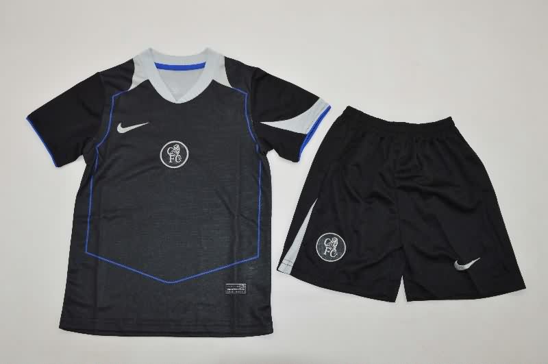 Chelsea 25/26 Kids Third Soccer Jersey And Shorts Chelsea 25/26 Kids Third Soccer Jersey And Shorts