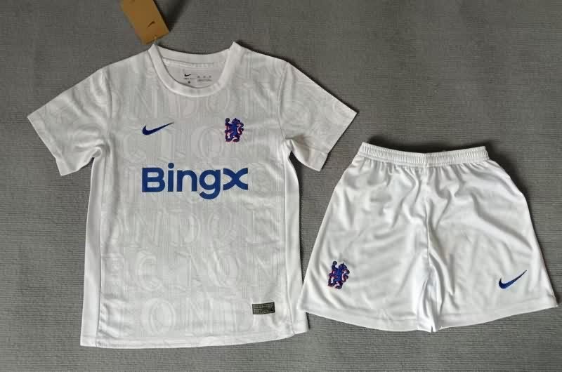 Chelsea 25/26 Kids Training Soccer Jersey And Shorts Chelsea 25/26 Kids Training Soccer Jersey And Shorts