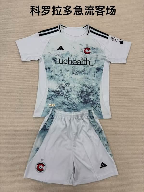 Colorado Rapids 2025 Kids Away Soccer Jersey And Shorts Colorado Rapids 2025 Kids Away Soccer Jersey And Shorts