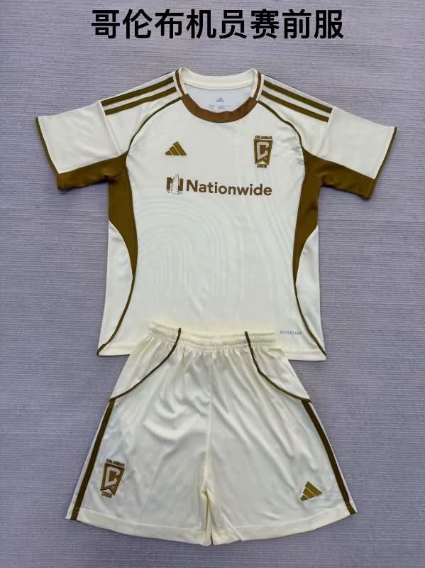 Columbus Crew 2025 Kids Training Soccer Jersey And Shorts Columbus Crew 2025 Kids Training Soccer Jersey And Shorts