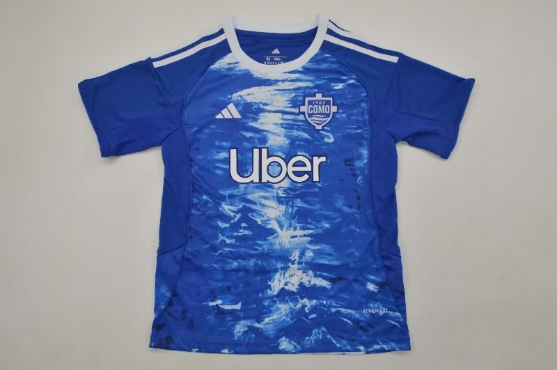 Como 25/26 Kids Home Soccer Jersey And Shorts