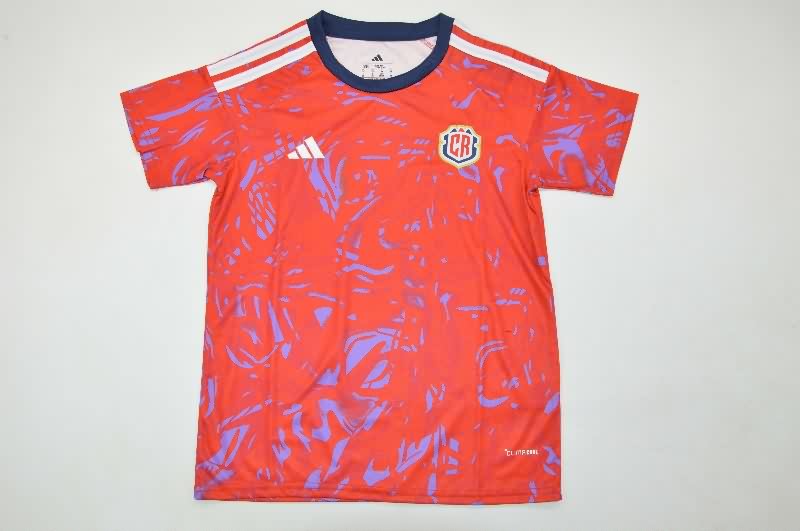 Costa Rica 2026 Kids Home Soccer Jersey And Shorts