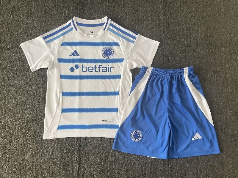 Cruzeiro 2025 Kids Away Soccer Jersey And Shorts Cruzeiro 2025 Kids Away Soccer Jersey And Shorts