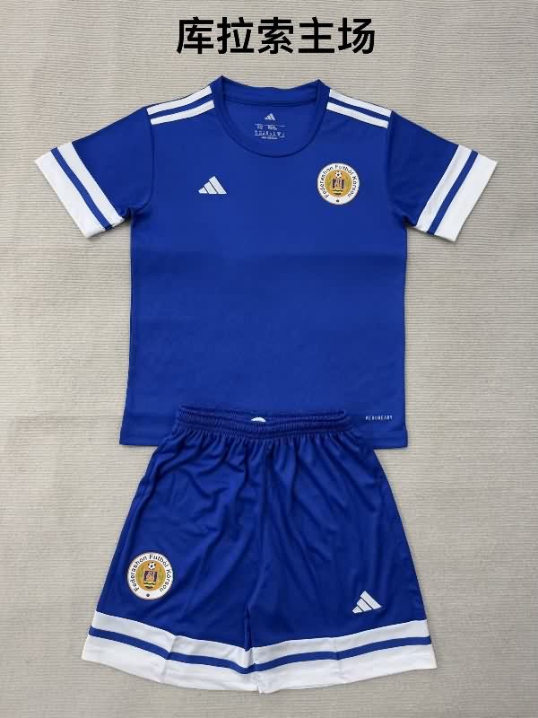 Curacao 2026 Kids Home Soccer Jersey And Shorts Curacao 2026 Kids Home Soccer Jersey And Shorts