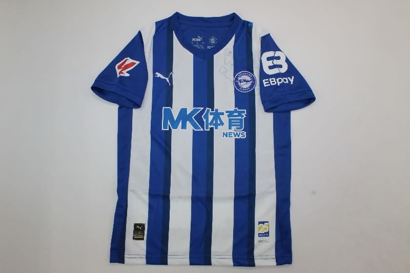 Deportivo Alaves 25/26 Kids Home Soccer Jersey And Shorts