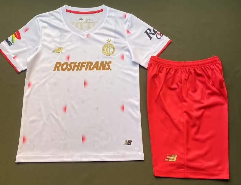 Deportivo Toluca 25/26 Kids Away Soccer Jersey And Shorts Deportivo Toluca 25/26 Kids Away Soccer Jersey And Shorts