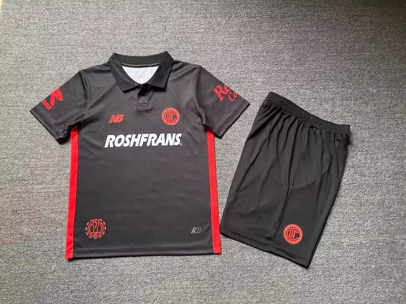 Deportivo Toluca 25/26 Kids Third Soccer Jersey And Shorts Deportivo Toluca 25/26 Kids Third Soccer Jersey And Shorts