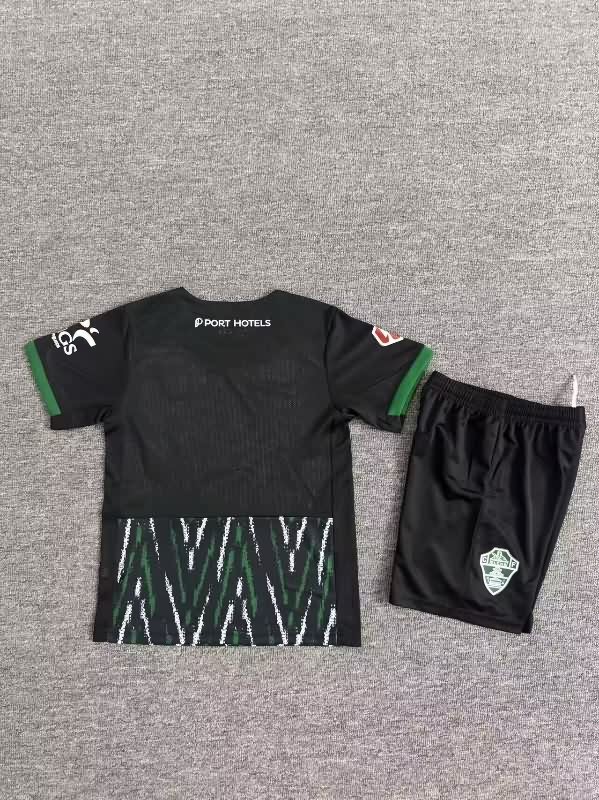 Elche 25/26 Kids Away Soccer Jersey And Shorts