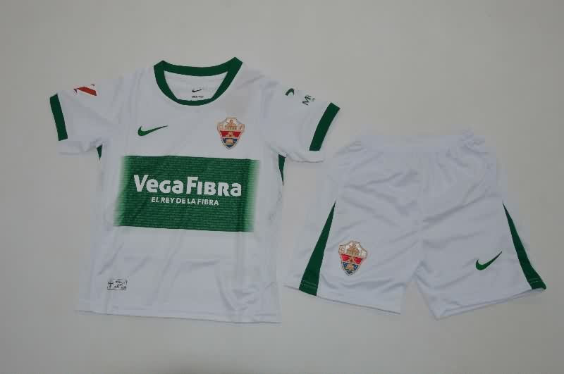Elche 25/26 Kids Home Soccer Jersey And Shorts Elche 25/26 Kids Home Soccer Jersey And Shorts
