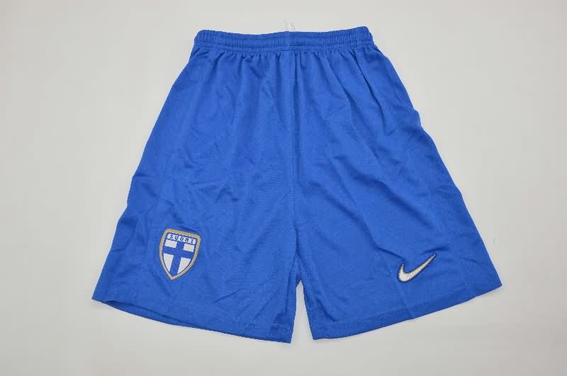 Finland 2025 Kids Home Soccer Jersey And Shorts