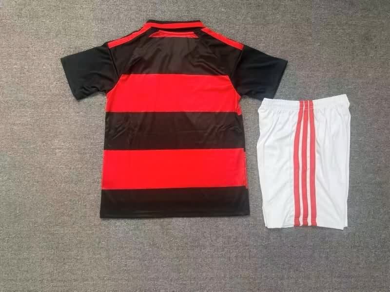 Flamengo 2026 Kids Home Soccer Jersey And Shorts
