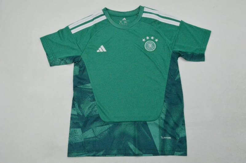 Germany 2026 Kids World Cup Goalkeeper Green Soccer Jersey And Shorts