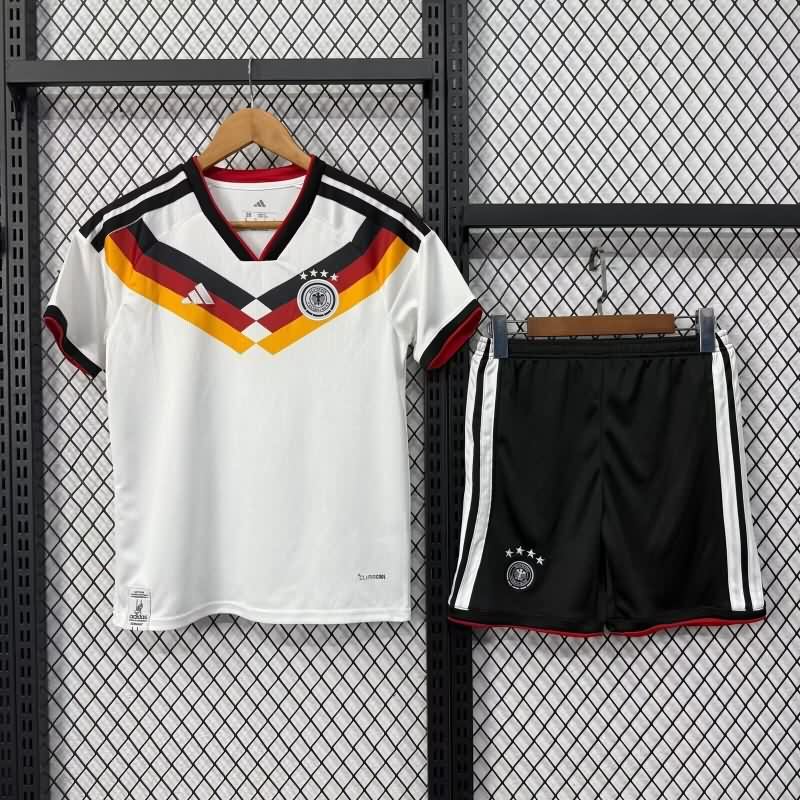 Germany 2025 Kids Home Soccer Jersey And Shorts Germany 2025 Kids Home Soccer Jersey And Shorts