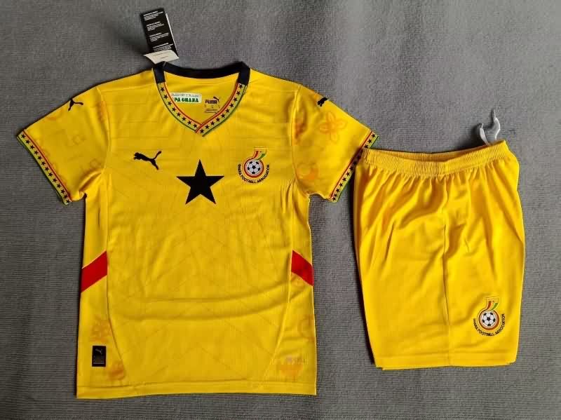 Ghana 25/26 Kids Away Soccer Jersey And Shorts Ghana 25/26 Kids Away Soccer Jersey And Shorts