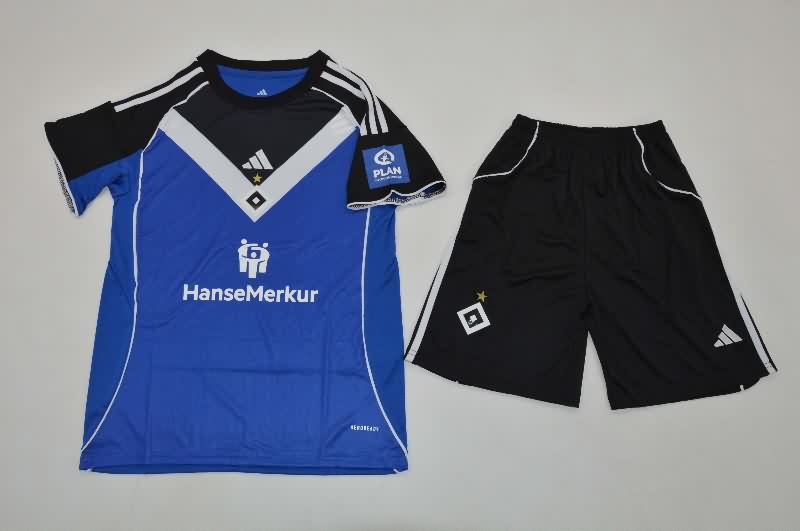 Hamburg 25/26 Kids Away Soccer Jersey And Shorts Hamburg 25/26 Kids Away Soccer Jersey And Shorts