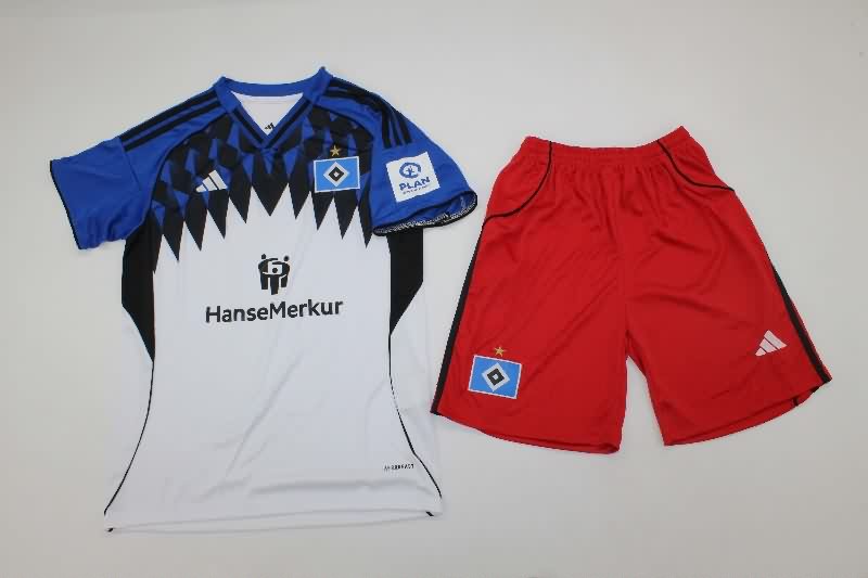 Hamburg 25/26 Kids Home Soccer Jersey And Shorts Hamburg 25/26 Kids Home Soccer Jersey And Shorts