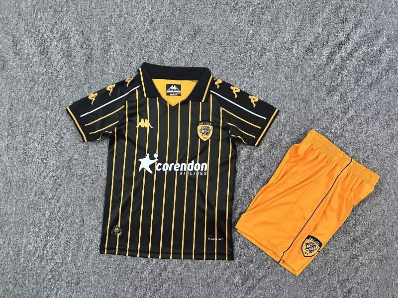 Hull City 25/26 Kids Away Soccer Jersey And Shorts Hull City 25/26 Kids Away Soccer Jersey And Shorts