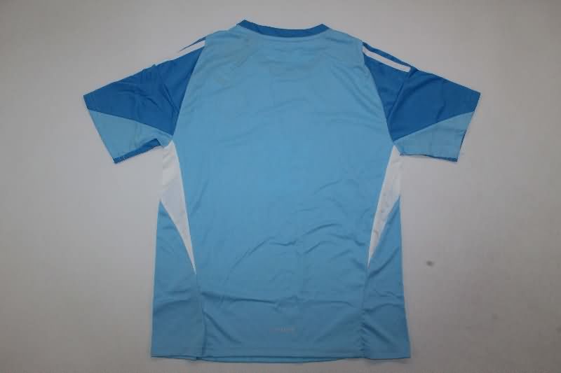 Inter Miami 2025 Kids Goalkeeper Blue Soccer Jersey And Shorts