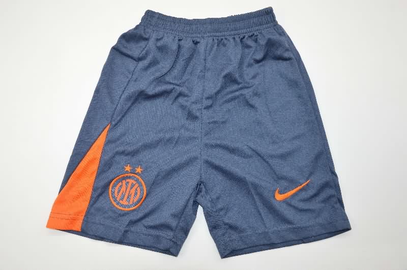Inter Milan 25/26 Kids Third Soccer Jersey And Shorts