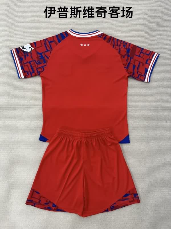 Ipswich Town 25/26 Kids Away Soccer Jersey And Shorts