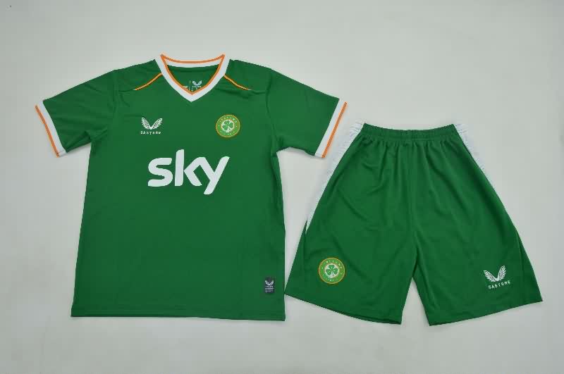 Ireland 2026 Kids Home Soccer Jersey And Shorts Ireland 2026 Kids Home Soccer Jersey And Shorts