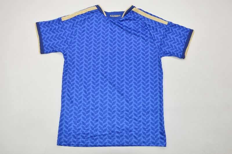 Italy 25/26 Kids Home Soccer Jersey And Shorts (Player)