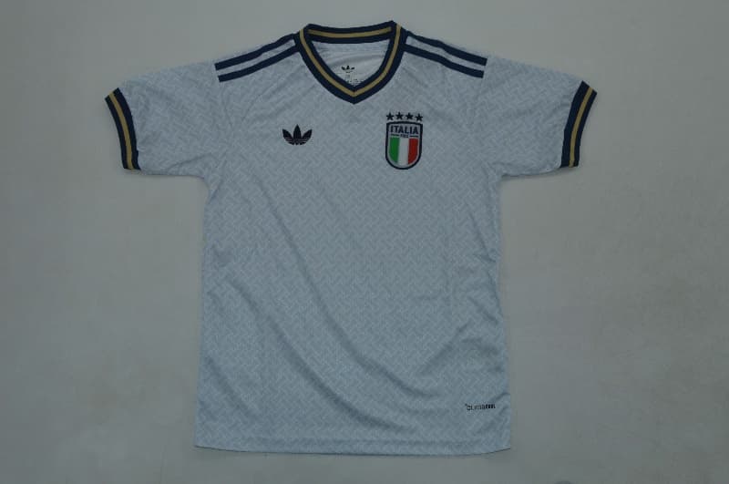 Italy 2026 Kids Away Soccer Jersey And Shorts