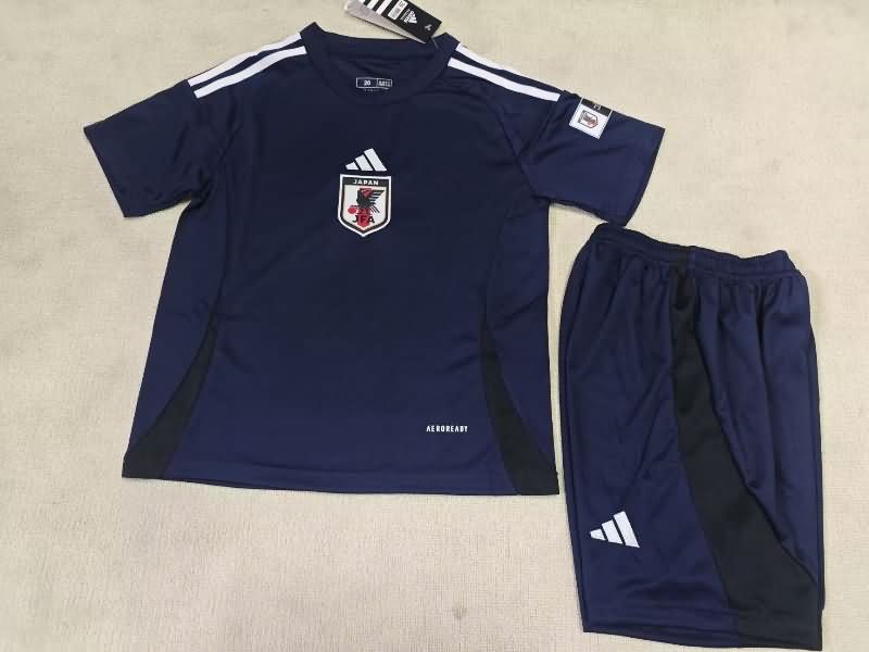 Japan 2025 Kids Home Soccer Jersey And Shorts Japan 2025 Kids Home Soccer Jersey And Shorts