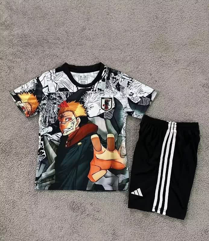 Japan 2025 Kids Special Soccer Jersey And Shorts 37 Japan 2025 Kids Special Soccer Jersey And Shorts 37