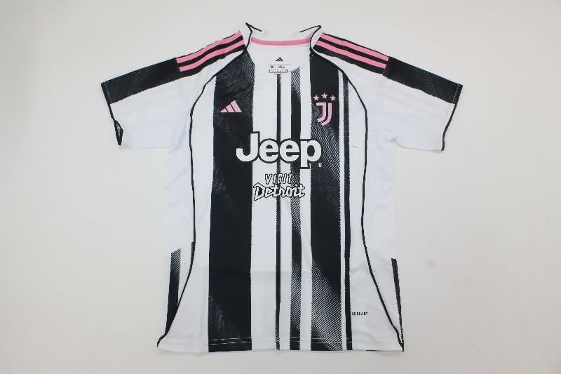 Juventus 25/26 Kids Home Soccer Jersey And Shorts