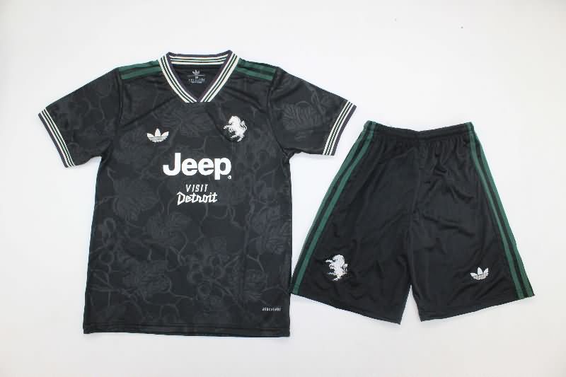 Juventus 25/26 Kids Third Soccer Jersey And Shorts Juventus 25/26 Kids Third Soccer Jersey And Shorts