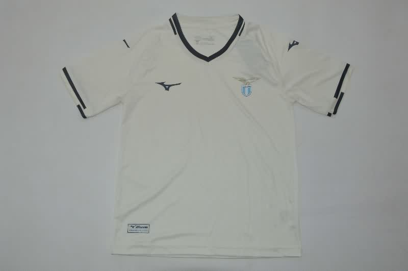 Lazio 25/26 Kids Away Soccer Jersey And Shorts