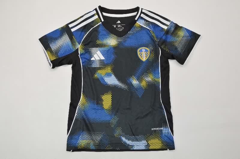 Leeds United 25/26 Kids Third Soccer Jersey And Shorts