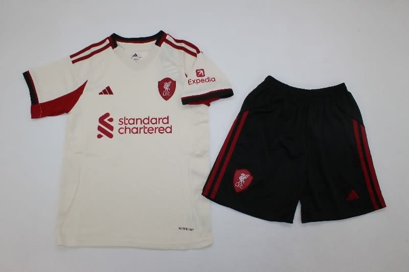 Liverpool 25/26 Kids Away Soccer Jersey And Shorts Liverpool 25/26 Kids Away Soccer Jersey And Shorts