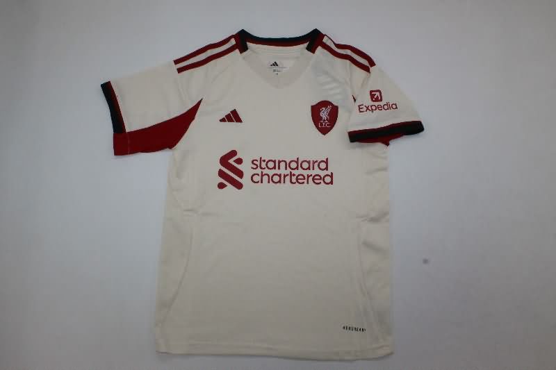 Liverpool 25/26 Kids Away Soccer Jersey And Shorts