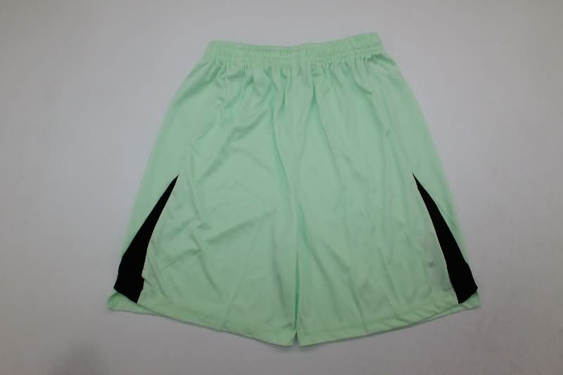Liverpool 25/26 Kids Goalkeeper Green Soccer Jersey And Shorts