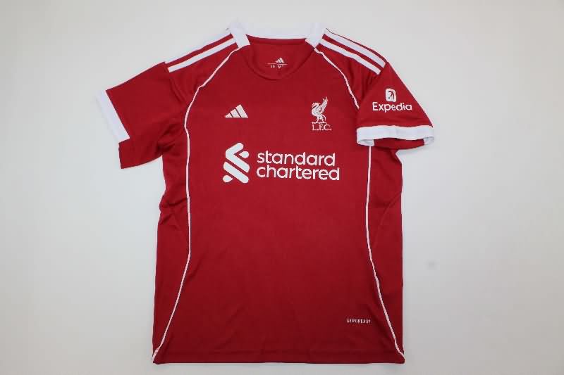 Liverpool 25/26 Kids Home Soccer Jersey And Shorts