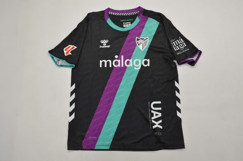 Malaga 25/26 Kids Away Soccer Jersey And Shorts