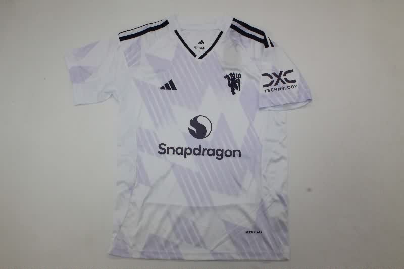 Manchester United 25/26 Kids Away Soccer Jersey And Shorts