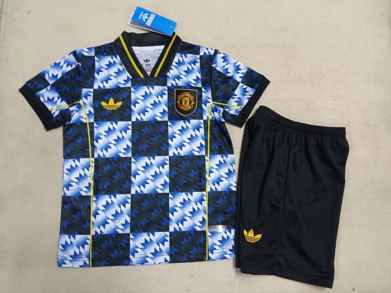 Manchester United 25/26 Kids Special Soccer Jersey And Shorts Manchester United 25/26 Kids Special Soccer Jersey And Shorts