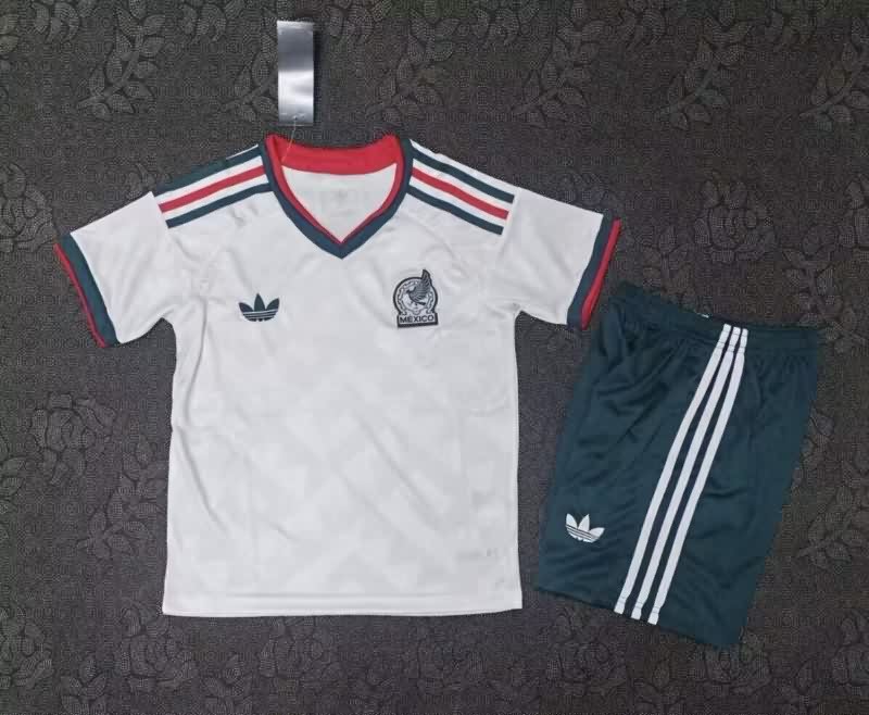 Mexico 25/26 Kids Away Soccer Jersey And Shorts Mexico 25/26 Kids Away Soccer Jersey And Shorts