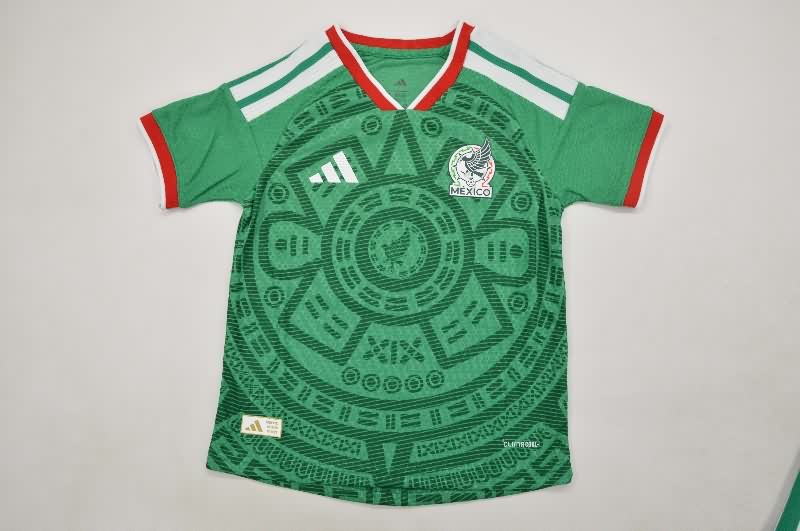 Mexico 2026 Kids World Cup Home Soccer Jersey And Shorts (Player)