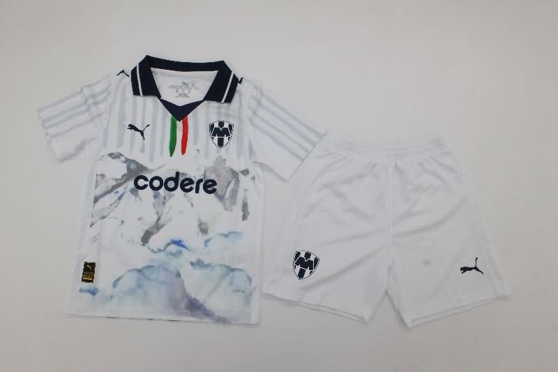 Monterrey 2025 Kids Club World Cup Away Soccer Jersey And Shorts Monterrey 2025 Kids Club World Cup Away Soccer Jersey And Shorts