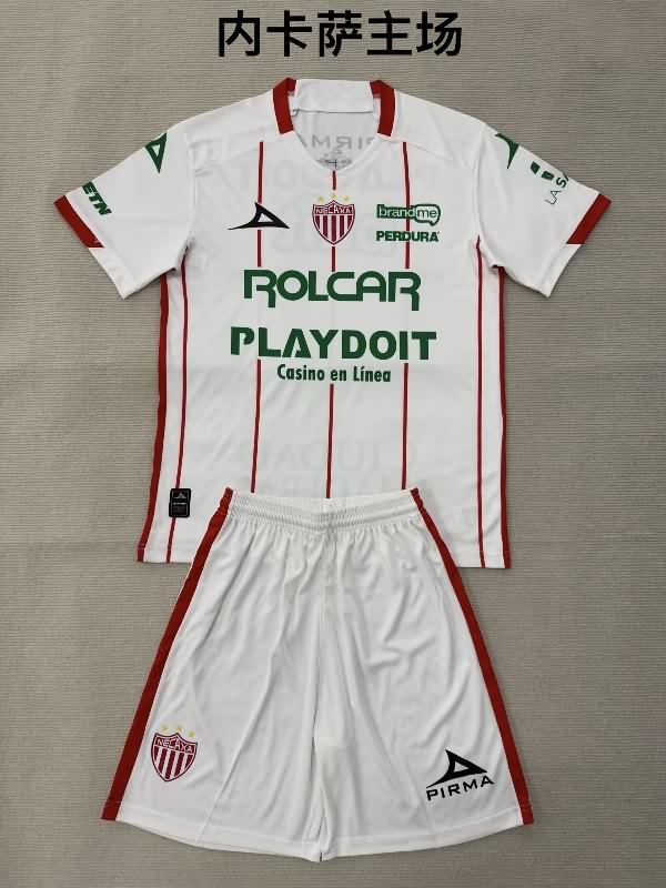 Necaxa 25/26 Kids Home Soccer Jersey And Shorts