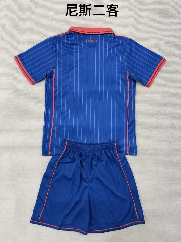 OGC Nice 25/26 Kids Third Soccer Jersey And Shorts