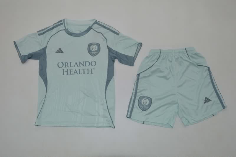 Orlando City 2025 Kids Training Soccer Jersey And Shorts Orlando City 2025 Kids Training Soccer Jersey And Shorts