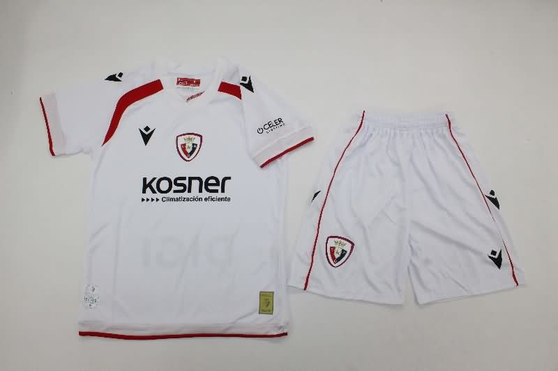 Osasuna 25/26 Kids Away Soccer Jersey And Shorts Osasuna 25/26 Kids Away Soccer Jersey And Shorts