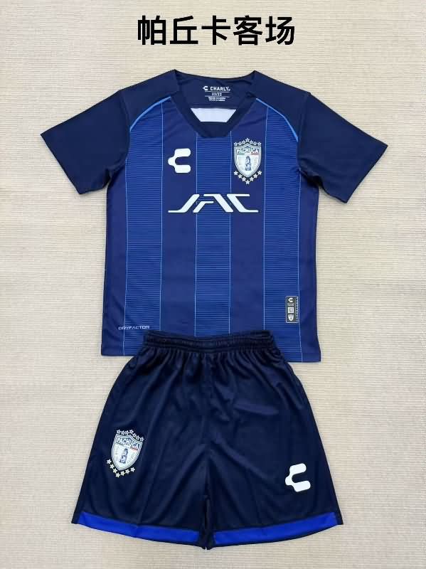 Pachuca 25/26 Kids Away Soccer Jersey And Shorts Pachuca 25/26 Kids Away Soccer Jersey And Shorts
