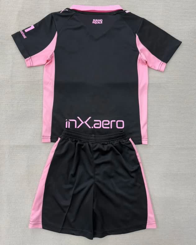 Palermo 25/26 Kids Away Soccer Jersey And Shorts