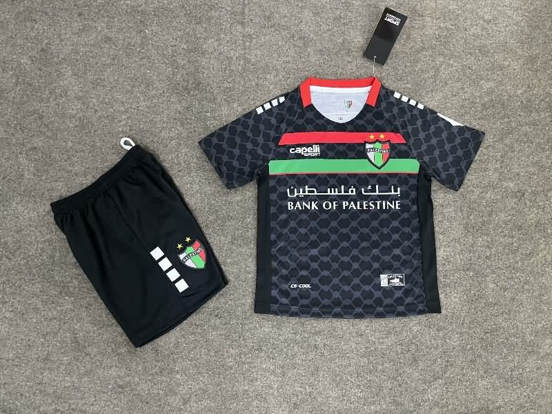 Palestino 2025 Kids Away Soccer Jersey And Shorts Palestino 2025 Kids Away Soccer Jersey And Shorts